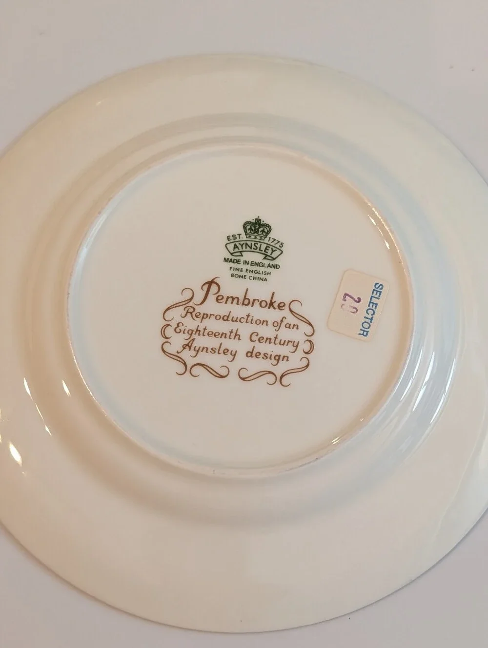 Aynsley Pembroke Pattern Small Bread Plates Set Of 6